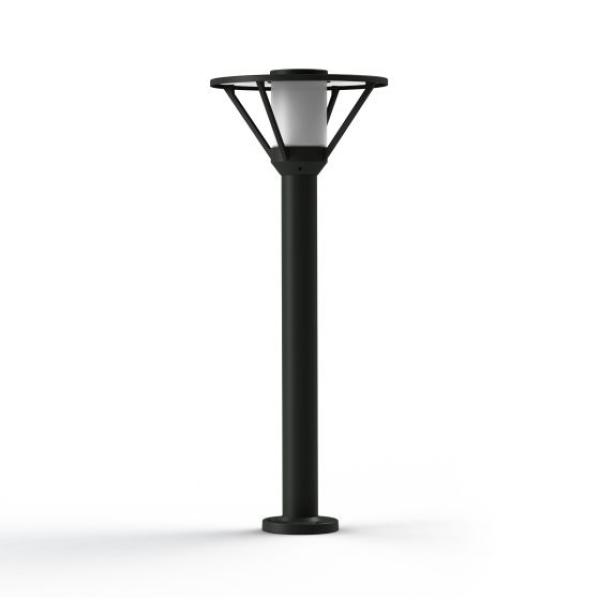 Mattglas anthrazitgrau
